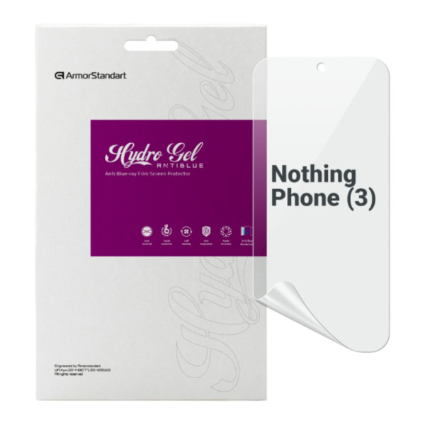 Фото - Плівка захисна для смартфону Armorstandart Anti-Blue for Nothing Phone (3) (ARM87832)