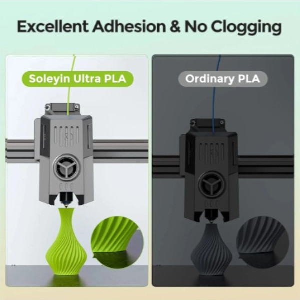 Фото - Нитка для PLA-картриджа Creality ULTRA Filament 1.75 мм зелень (3301010503)