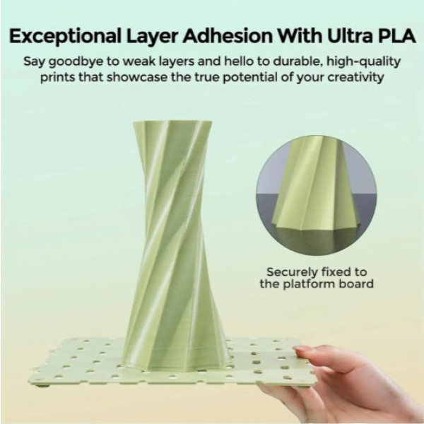 Фото - Нитка для PLA-картриджа Creality ULTRA Filament 1.75 мм зелень (3301010503)