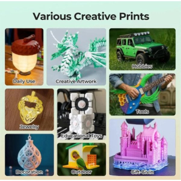 Фото - Нитка для PLA-картриджа Creality ULTRA Filament 1.75 мм мигдально-фіолетовий (3301010507)