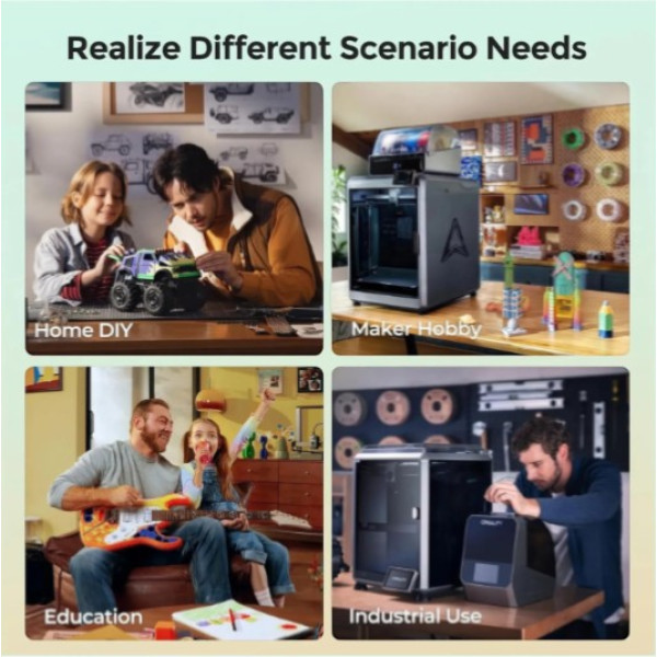 Фото - Нитка для PLA-картриджа Creality ULTRA Filament 1.75 мм ананасово-жовтий (3301010506)