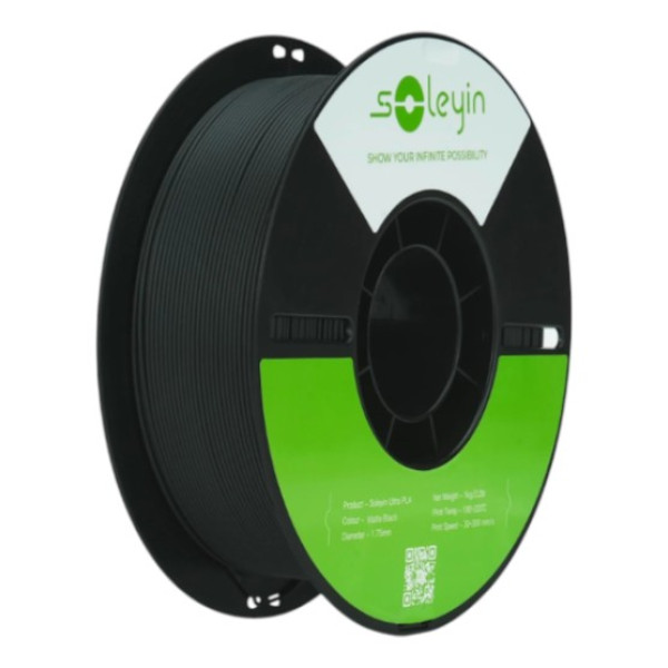 Фото - Нитка для PLA-картриджа Creality Filament 1.75 мм чорний (3301010513)