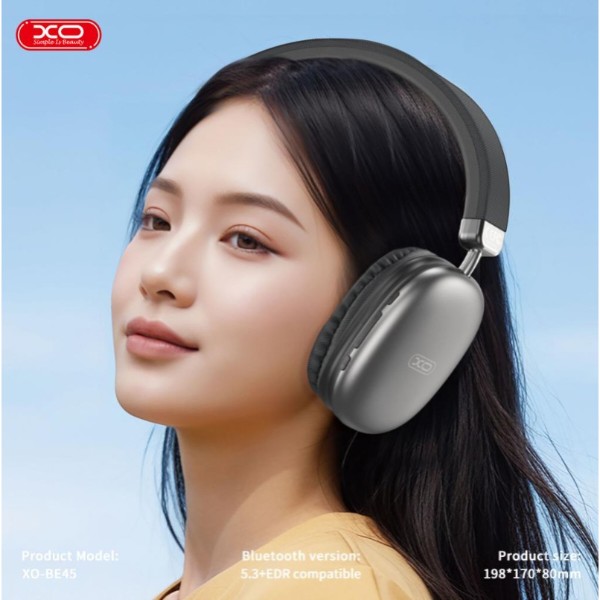 Фото - Наушники полноразмерные беспроводные XO BE45.black
