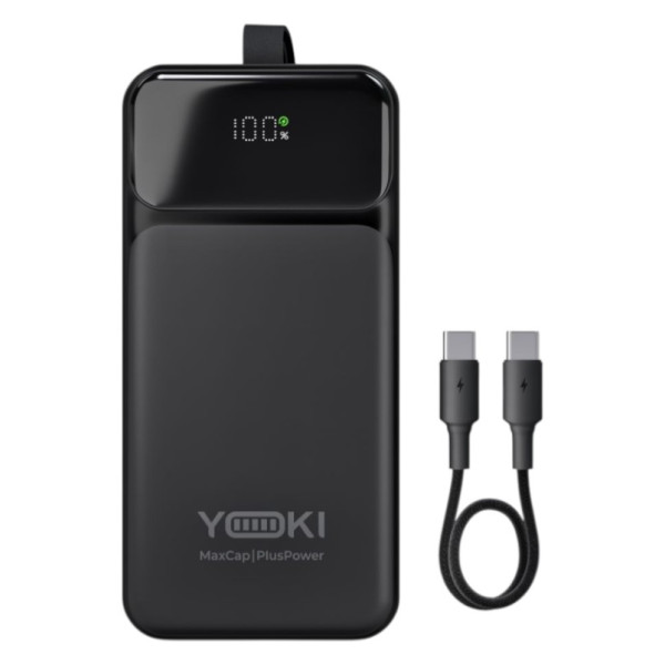 Фото - Батарея мобільна YOKI MaxCap 65W 40000 mAh Black (YK-PMC4061) Black