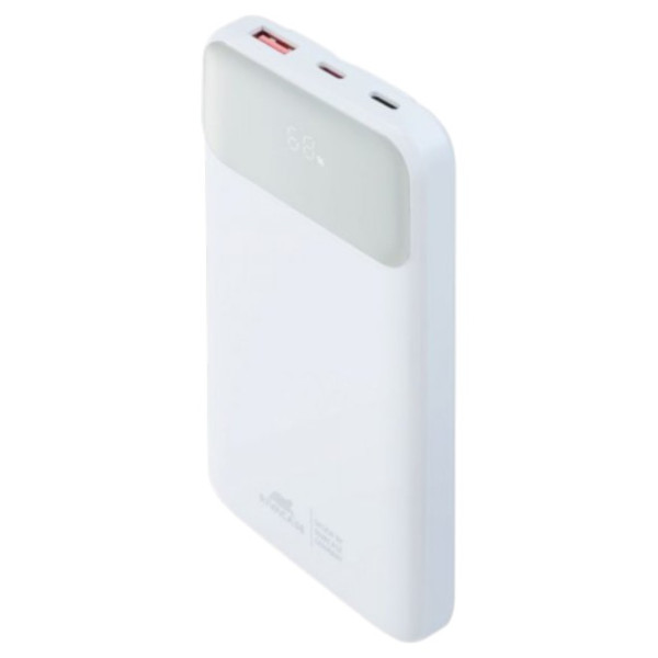 Фото - Батарея мобільна RIVACASE 10000 mA QC/PD 22.5W 3 вбудовані кабелі VA2211 (White)