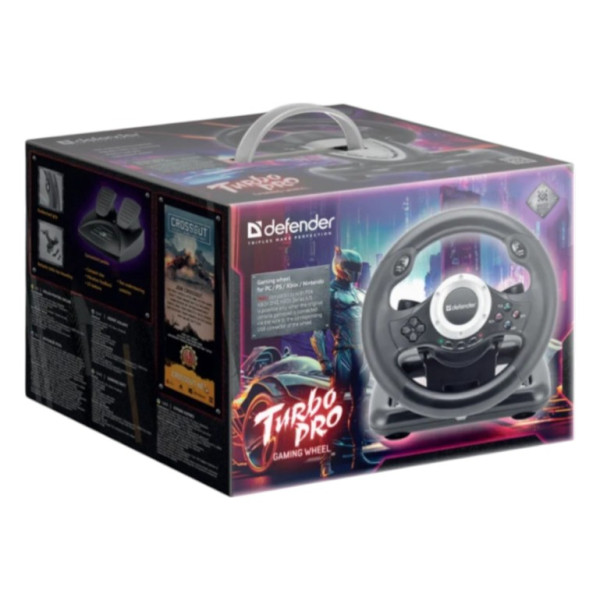 Фото - Кермо Defender Turbo Pro for PC/PS3/PS4/Xbox (64291)