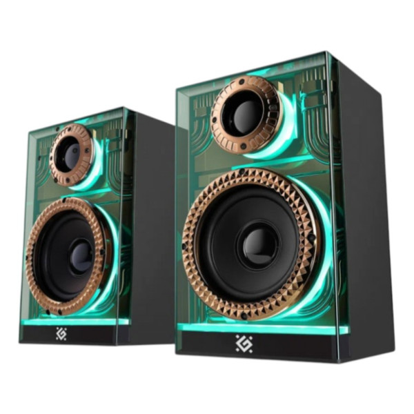 Фото - Комп'ютерна акустика компактна 2.0 Defender Futuro Bluetooth/USB/TF/AUX (65087)