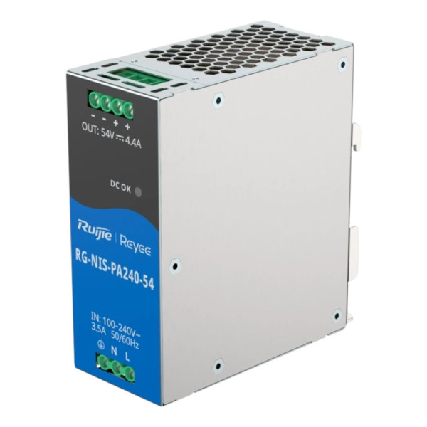 Фото - Блок питания для ПК Ruijie 54V, 240W (RG-NIS-PA240-54)