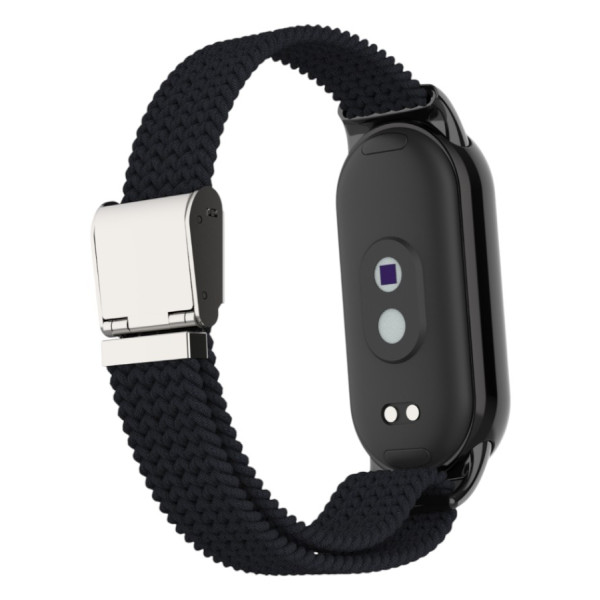 Фото - Ремінець для фітнес-браслету Armorstandart Braided Solo Loop for Xiaomi Smart Band 10/9/8 Black (ARM86879)