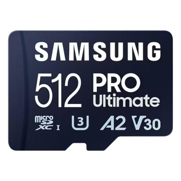 Фото - Карта пам'яті Samsung MICRO SDXC 512GB W/ADAPT (MB-MY512SA/WW)