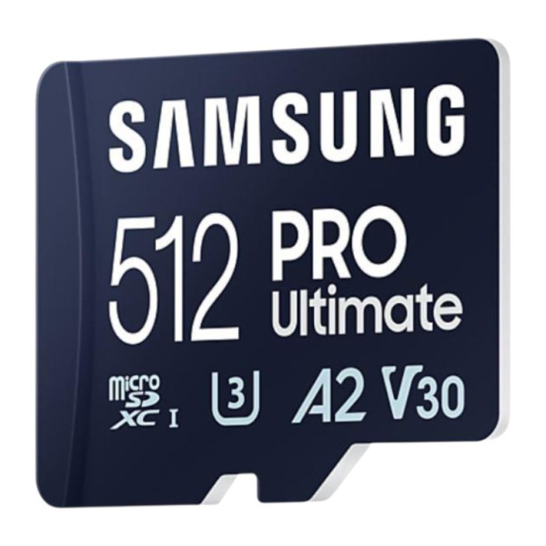 Фото - Карта пам'яті Samsung MICRO SDXC 512GB W/ADAPT (MB-MY512SA/WW)