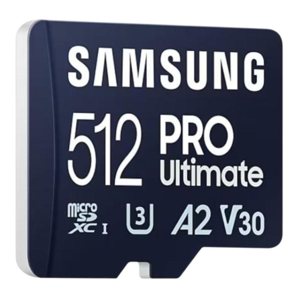Фото - Карта пам'яті Samsung MICRO SDXC 512GB W/ADAPT (MB-MY512SA/WW)