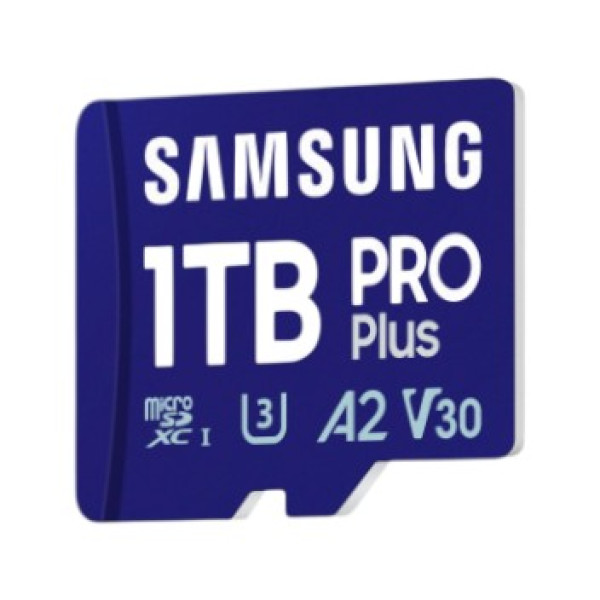 Фото - Карта пам'яті Samsung micro SDXC PRO+ 1TB adapter (MB-MD1T0SA/EU)