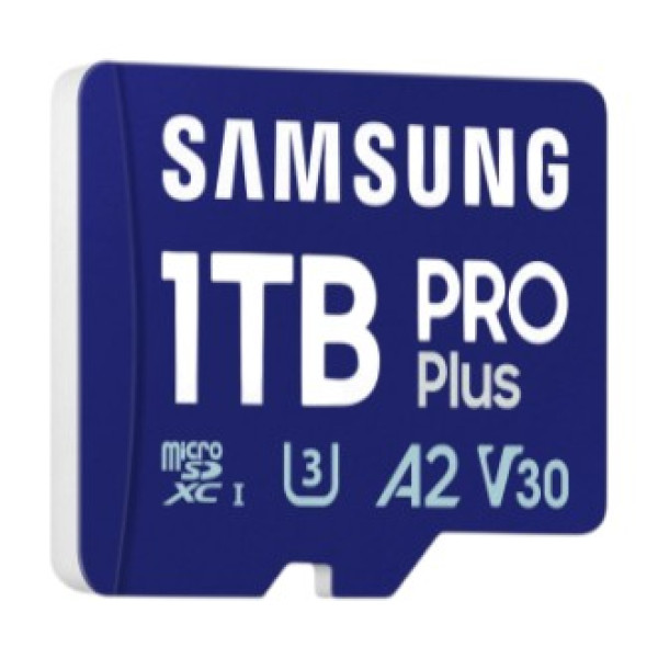 Фото - Карта пам'яті Samsung micro SDXC PRO+ 1TB adapter (MB-MD1T0SA/EU)