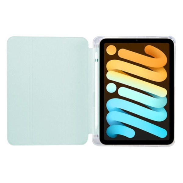 Фото - Чехол для планшета BeCover Soft TPU с креплением Apple Pencil for Apple iPad Mini 7 2024 Light Blue (712441)
