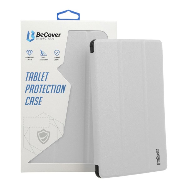 Фото - Чехол для планшета BeCover Soft Edge с креплением Apple Pencil for Apple iPad Mini 7 2024 Gray (712468)