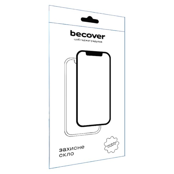Фото - Защитное стекло для смартфона BeCover for Motorola Moto G86 Black (713727)