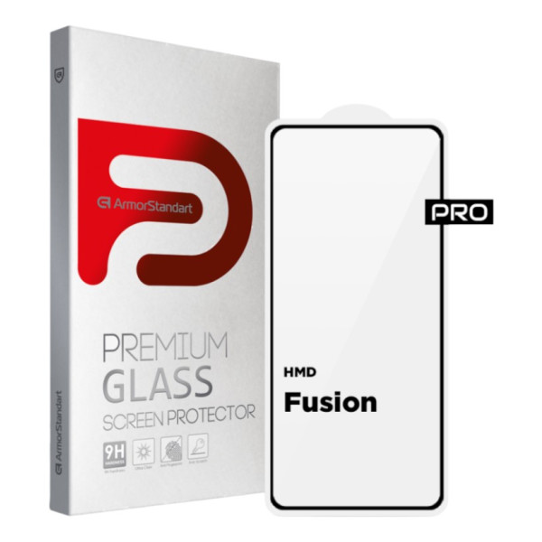 Фото - Захисне скло для смартфону Armorstandart Pro for HMD Fusion Black (ARM84346)