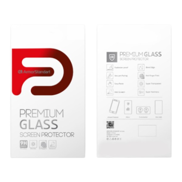 Фото - Захисне скло для смартфону Armorstandart Pro for HMD Pulse Black (ARM84347)