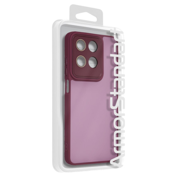 Фото - Чохол для смартфона Armorstandart ShadeX for Motorola G15 / G15 Power Wine Red (ARM83023)