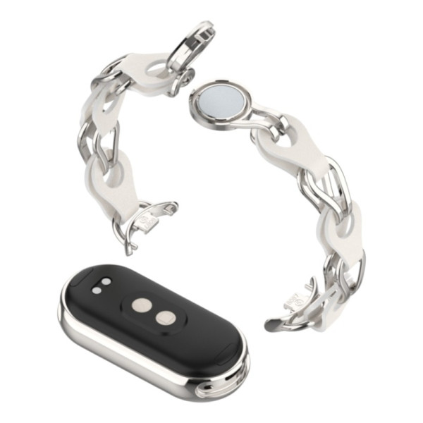 Фото - Ремінець для фітнес-браслету Armorstandart Chain Wristband for Xiaomi Smart Band 10/9/8 Silver (ARM86889)