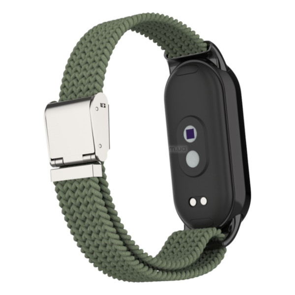 Фото - Ремінець для фітнес-браслету Armorstandart Braided Solo Loop for Xiaomi Smart Band 10/9/8 Khaki (ARM86882)