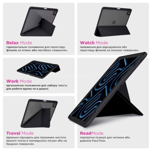 Фото - Чохол для планшету Armorstandart Y-Type PEN for Lenovo Idea Tab Pro Black (ARM85506)