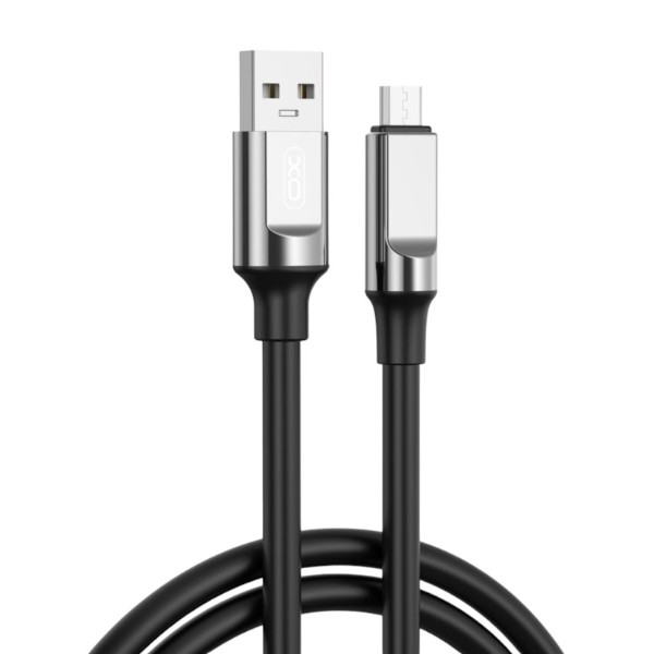 Фото - Кабель XO Liquid Silicone Rubber USB-A to Type-C - 6A 1m (NB251_C_Black)