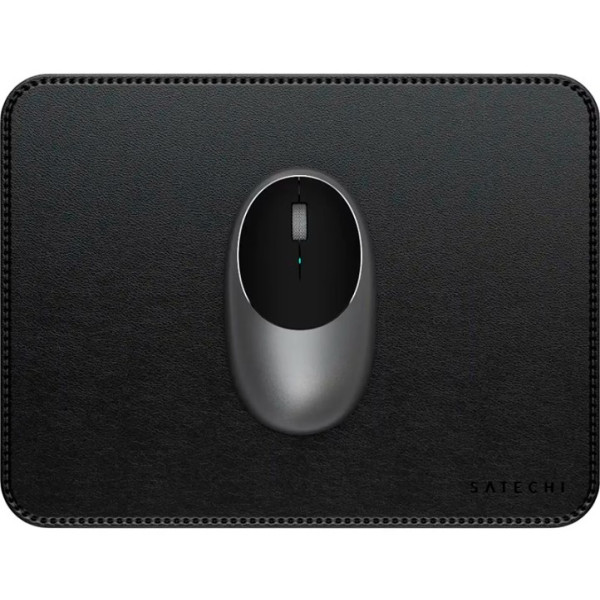 Фото - Килимок для миші Satechi Vegan Leather Premium Mouse Pad Black (ST-LMPK)