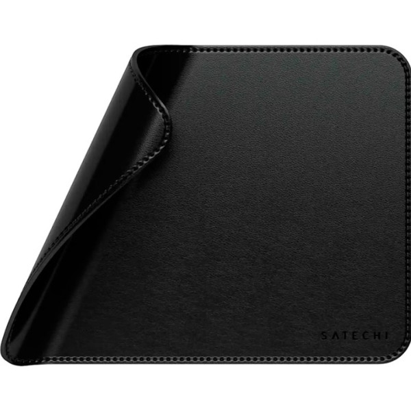 Фото - Килимок для миші Satechi Vegan Leather Premium Mouse Pad Black (ST-LMPK)