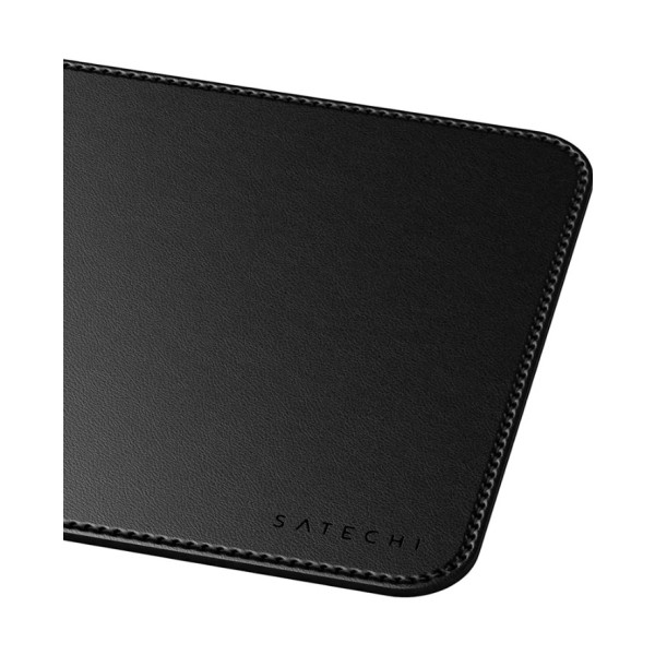 Фото - Килимок для миші Satechi Vegan Leather Premium Mouse Pad Black (ST-LMPK)