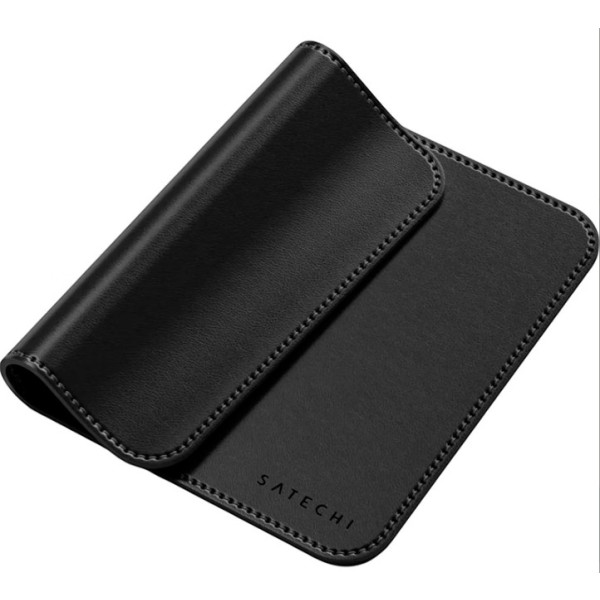 Фото - Килимок для миші Satechi Vegan Leather Premium Mouse Pad Black (ST-LMPK)