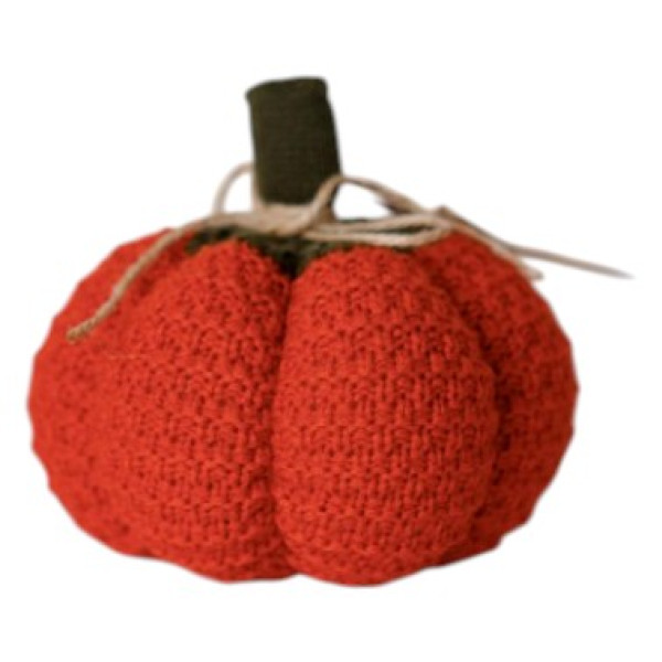 Фото - Подушка декоративна Прованс Pumpkin помаранчевий 25 см (040271)