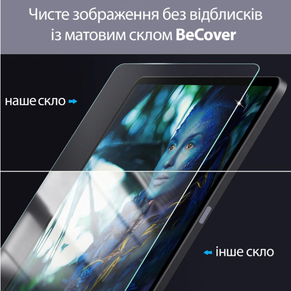 Фото - Захисне скло для планшета BeCover Matte Anti-Glare for Xiaomi Redmi Pad 2 11.0" (713711)