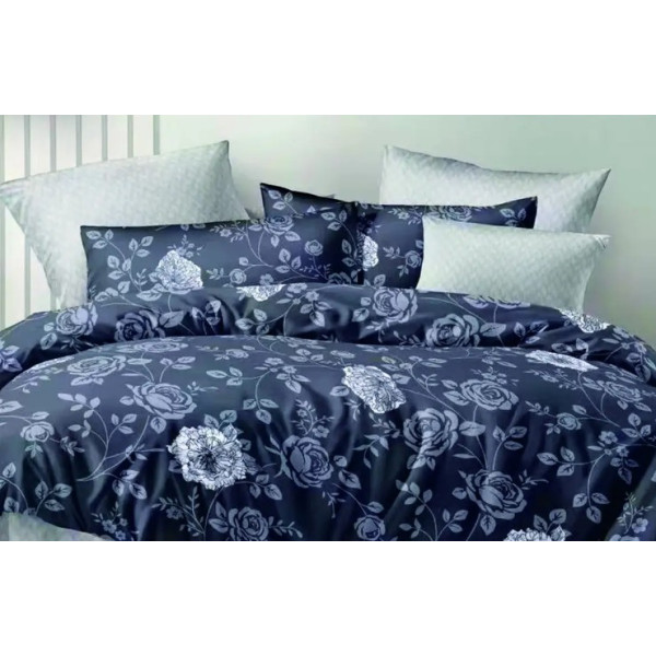 Фото - Комплект постільної білизни Versailles Квітка в ночі (VS-BM2.0-108) Фото - Комплект постільної білизни Versailles Квітка в ночі (VS-BM2.0-108)