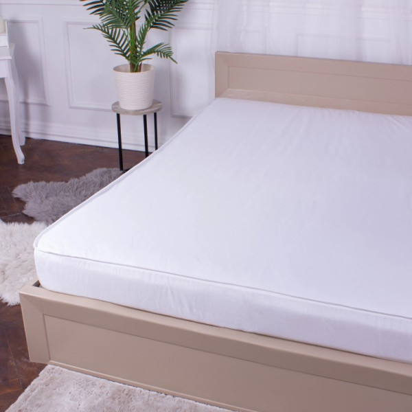 Фото - Наматрацник MirSon Light Aloe Vera 216 AQUA-stop на гумці по периметру 120х200 см (2200000691415)