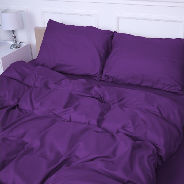 Фото - Комплект постельного белья MirSon №19-3424 Sunset Purple Mikrosatin Premium 2 x 143 x 210 см (2200007237319) Фото - Комплект постельного белья MirSon №19-3424 Sunset Purple Mikrosatin Premium 2 x 143 x 210 см (2200007237319)