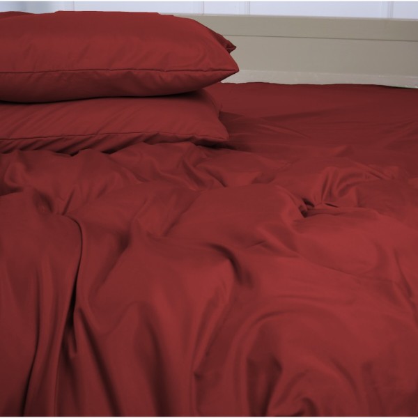 Фото - Комплект постельного белья MirSon №19-1655 Garnet Mikrosatin Premium 175х210 см (2200007236688)