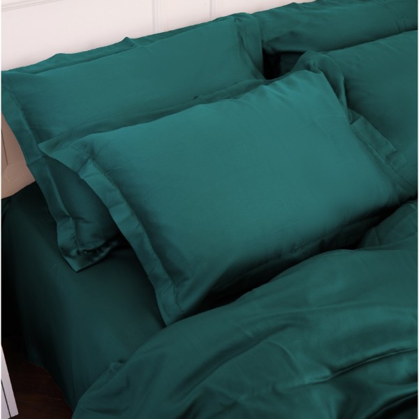 Фото - Комплект постільної білизни MirSon Tencel №07 Emerald 2 x 143 x 210 см (2200009371004)