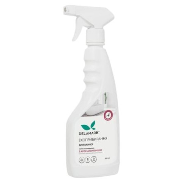 Фото - Засіб для миття у ванній кімнаті DeLaMark з ароматом вишни 0.5 л (4820152330697) Фото - Засіб для миття у ванній кімнаті DeLaMark з ароматом вишни 0.5 л (4820152330697)