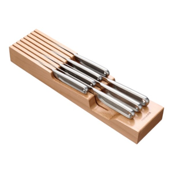 Фото - Підставка для ножів Fiskars Wooden (1062890)