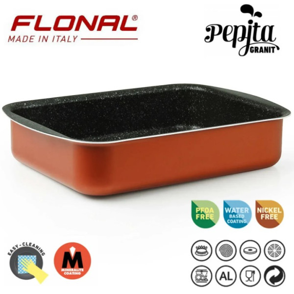 Фото - Форма для приготування Flonal Pepita Granit 35х25 см (PGFLS3550)