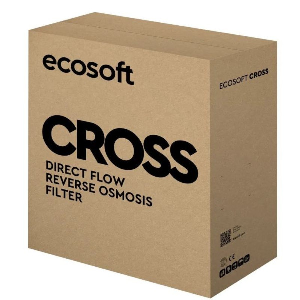 Фото - Система зворотнього осмосу Ecosoft Cross90 Balance 600gpd (MO3600MPECO)