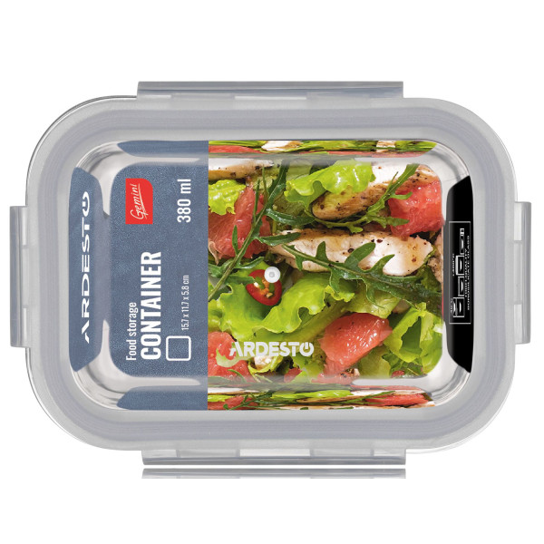 Фото - Ємність для зберігання Ardesto Gemini 0.38 л (AR1240BRC)