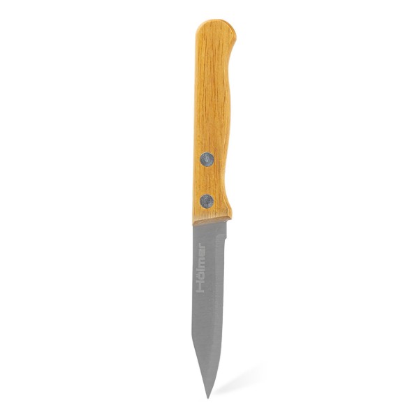 Фото - Ніж для овочів Holmer KF-718512-PW Natural