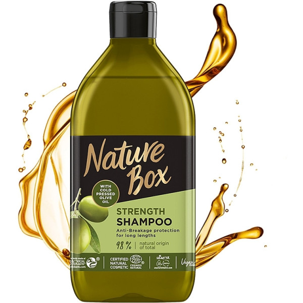 Фото - Шампунь женский Nature Box Масло для длинных и ломких волос Cosmos NAT 385 мл (9000101250961)