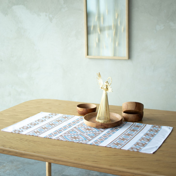 Фото - Полотенце для рук Едельвіка бежевый 38х83 см (55-25/00)