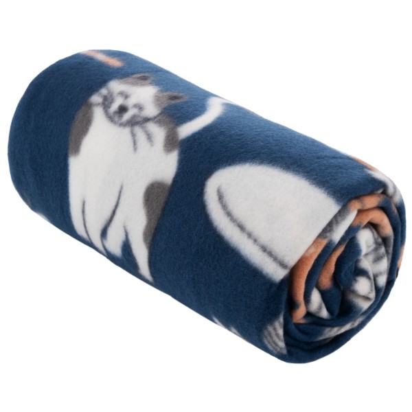 Фото - Плед односпальный ARDESTO Fleece 130x160 см котики синий (ART0725PB)