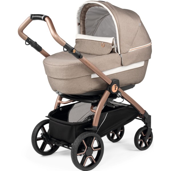 Фото - Коляска універсальна 3 в 1 Peg-Perego Book Mon Amour Lounge (PACK-BOOK31LG00011)