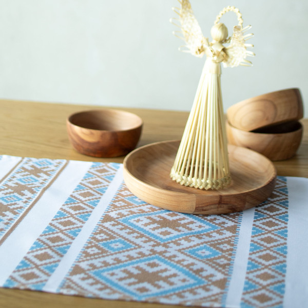 Фото - Полотенце для рук Едельвіка бежевый 38х83 см (55-25/00)